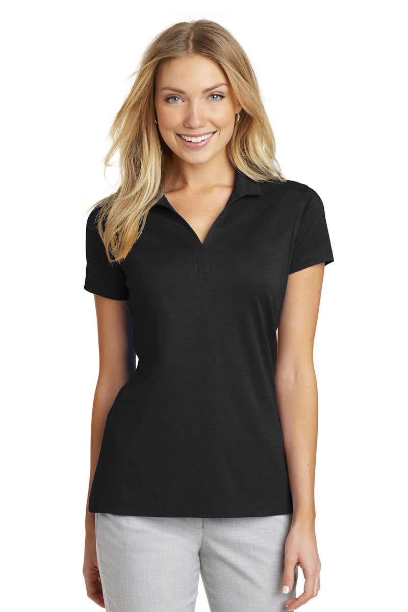 Port Authority Women's Rapid Dry Mesh Polo - Black