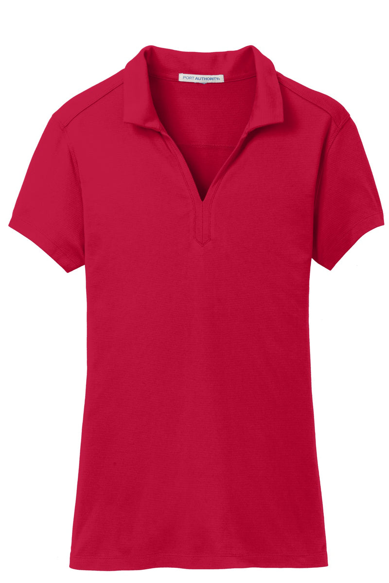 Port Authority Women's Rapid Dry Mesh Polo - Engine Red