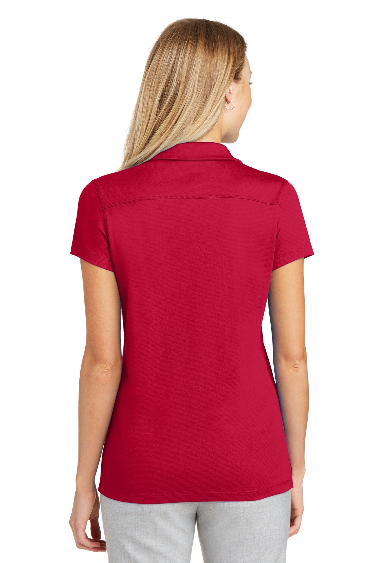 Port Authority Women's Rapid Dry Mesh Polo - Engine Red