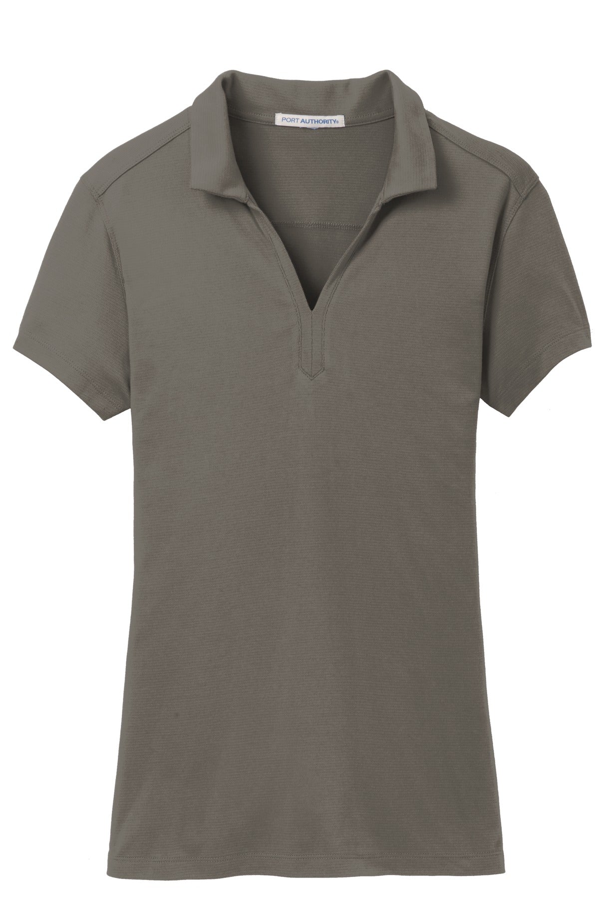 Port Authority Women's Rapid Dry Mesh Polo - Grey Smoke