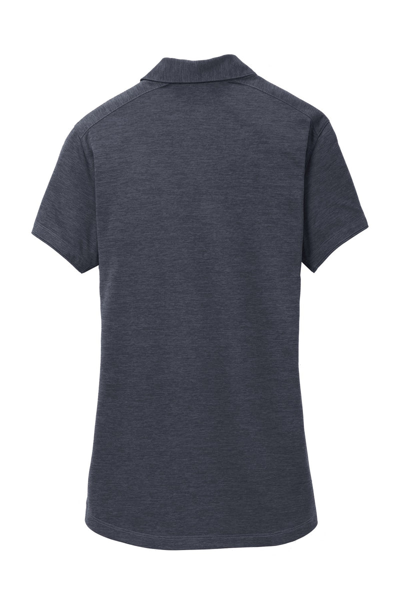 Port Authority Women's Digi Heather Performance Polo - Dark Grey