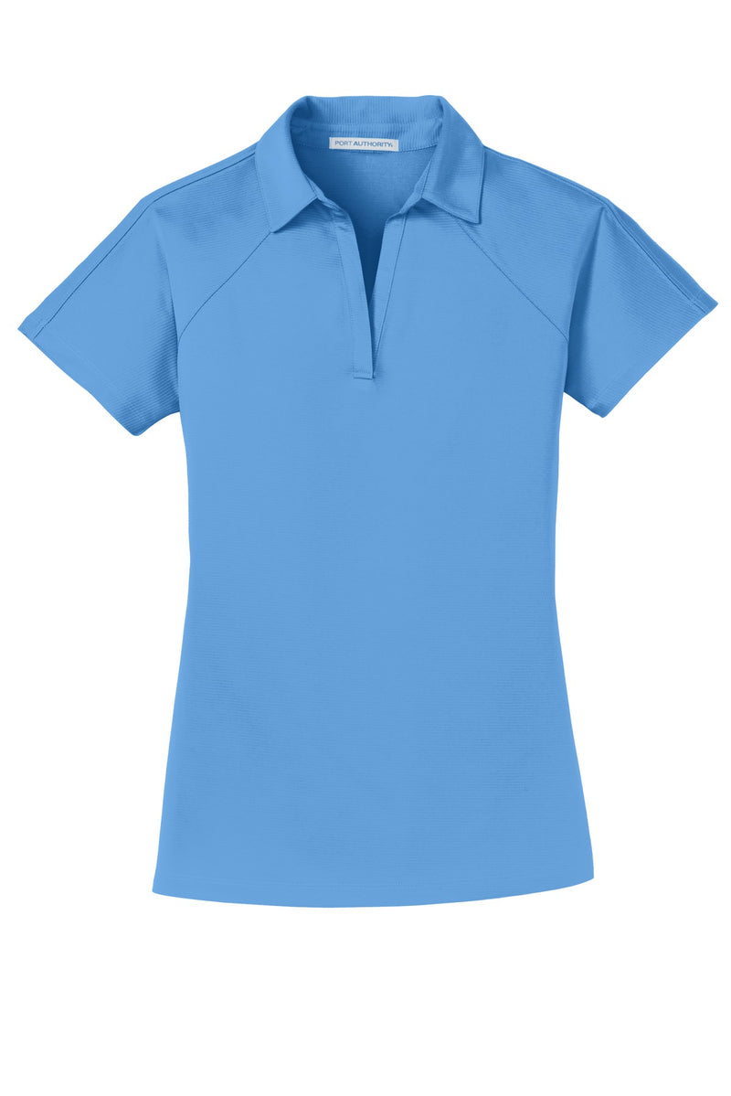 Port Authority Women's Crossover Raglan Polo - Azure Blue