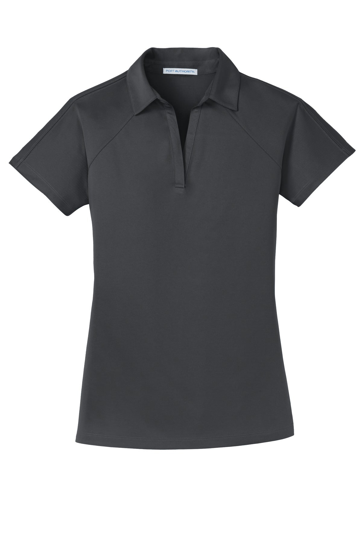 Port Authority Women's Crossover Raglan Polo - Battleship Grey