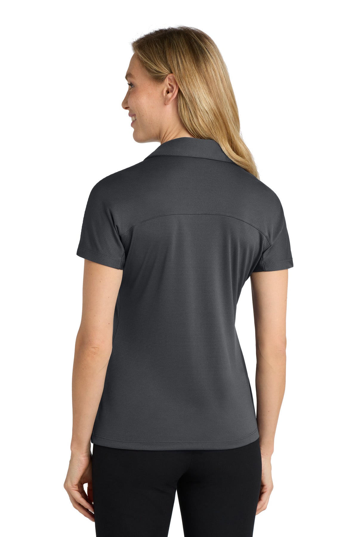 Port Authority Women's Crossover Raglan Polo - Battleship Grey