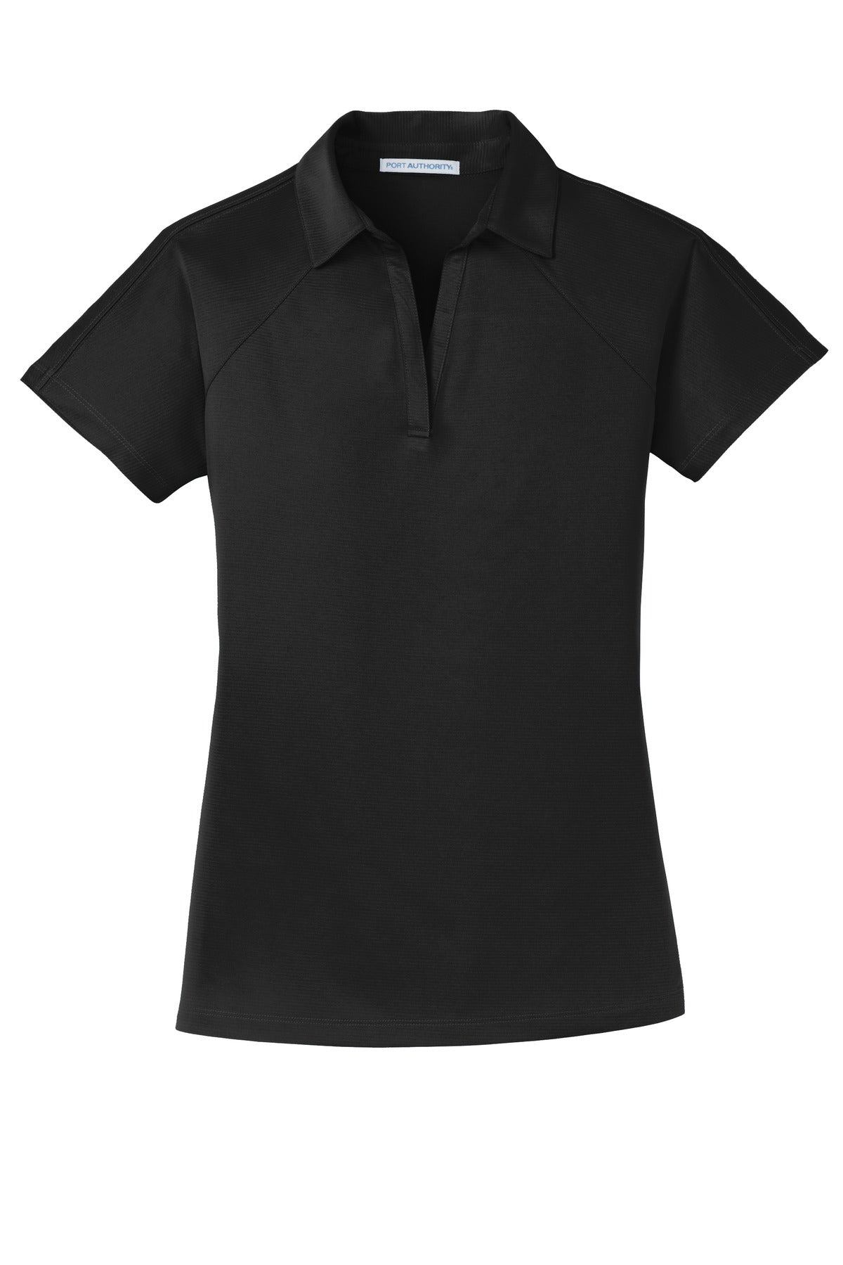 Port Authority Women's Crossover Raglan Polo - Black