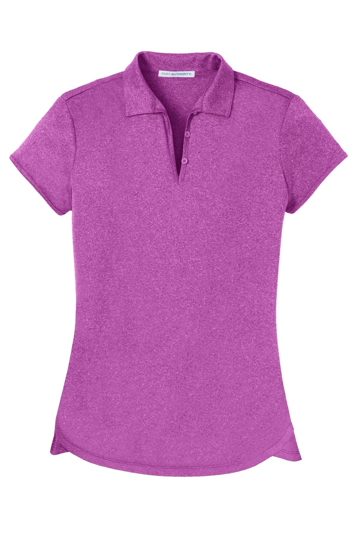Port Authority Women's Trace Heather Polo - Berry Heather