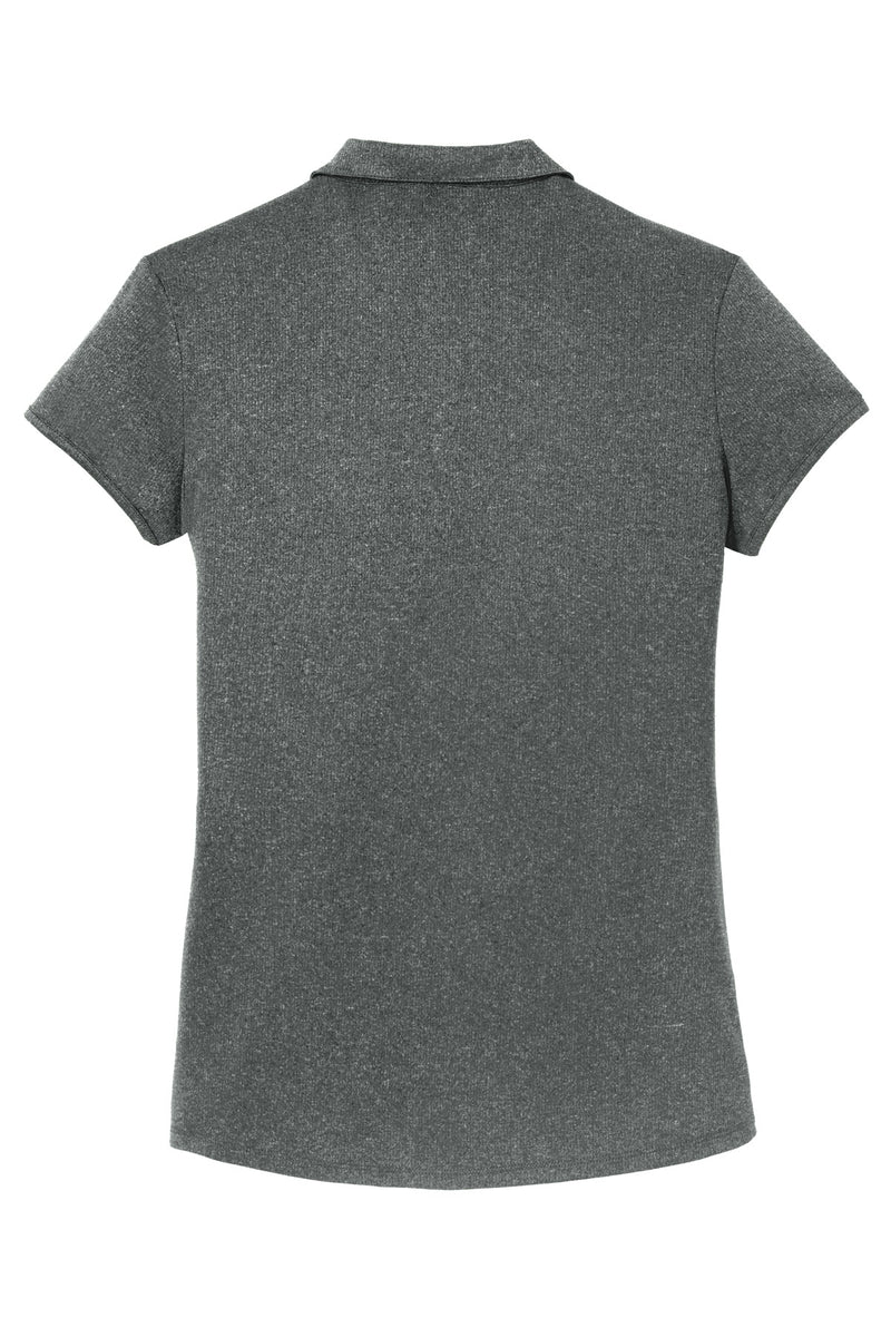 Port Authority Women's Trace Heather Polo - Charcoal Heather