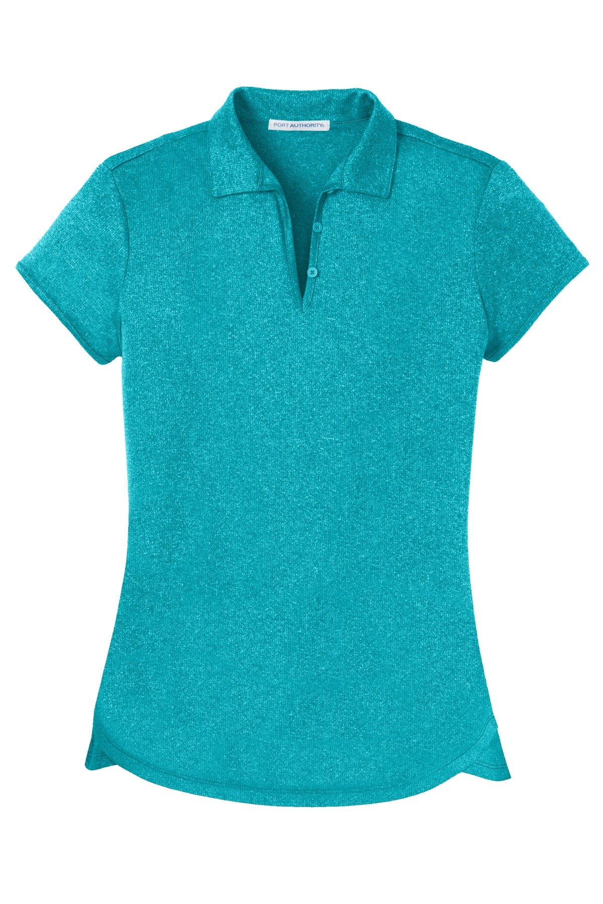 Port Authority Women's Trace Heather Polo - Tropic Blue Heather