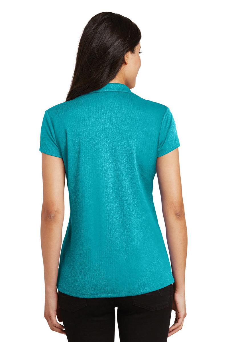 Port Authority Women's Trace Heather Polo - Tropic Blue Heather