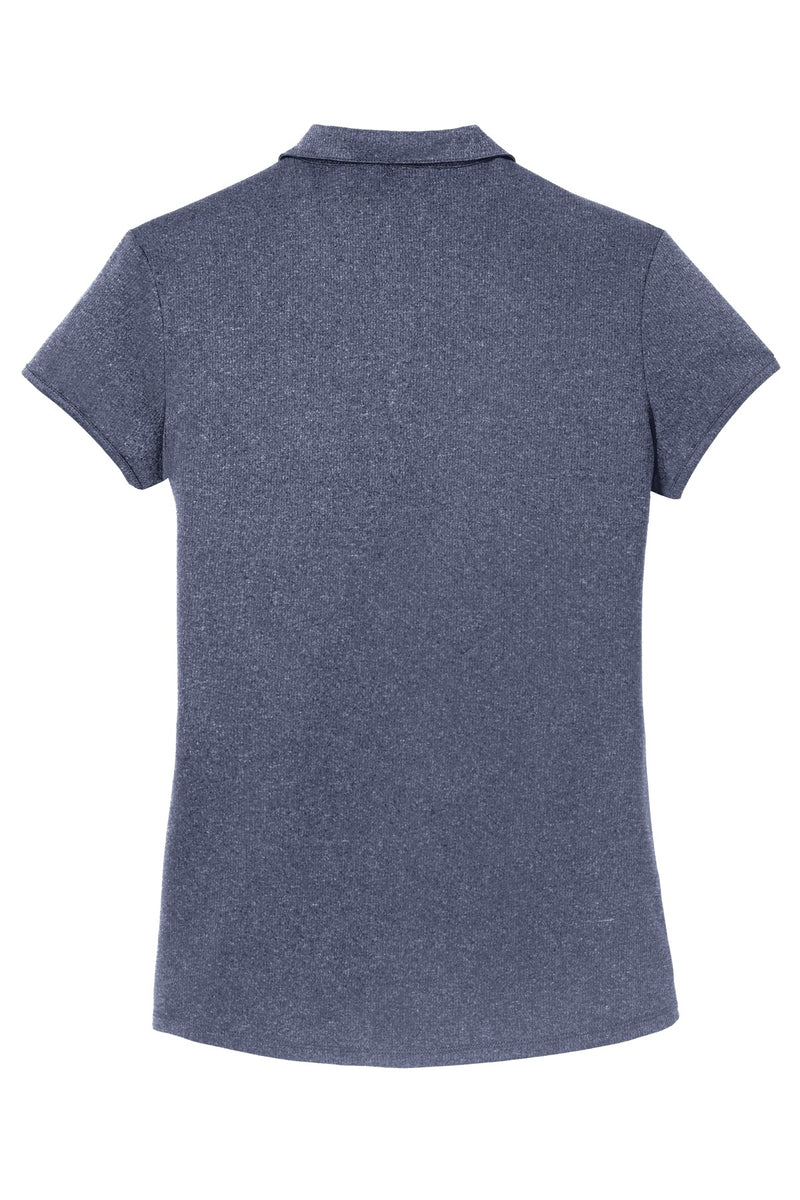 Port Authority Women's Trace Heather Polo - True Navy Heather