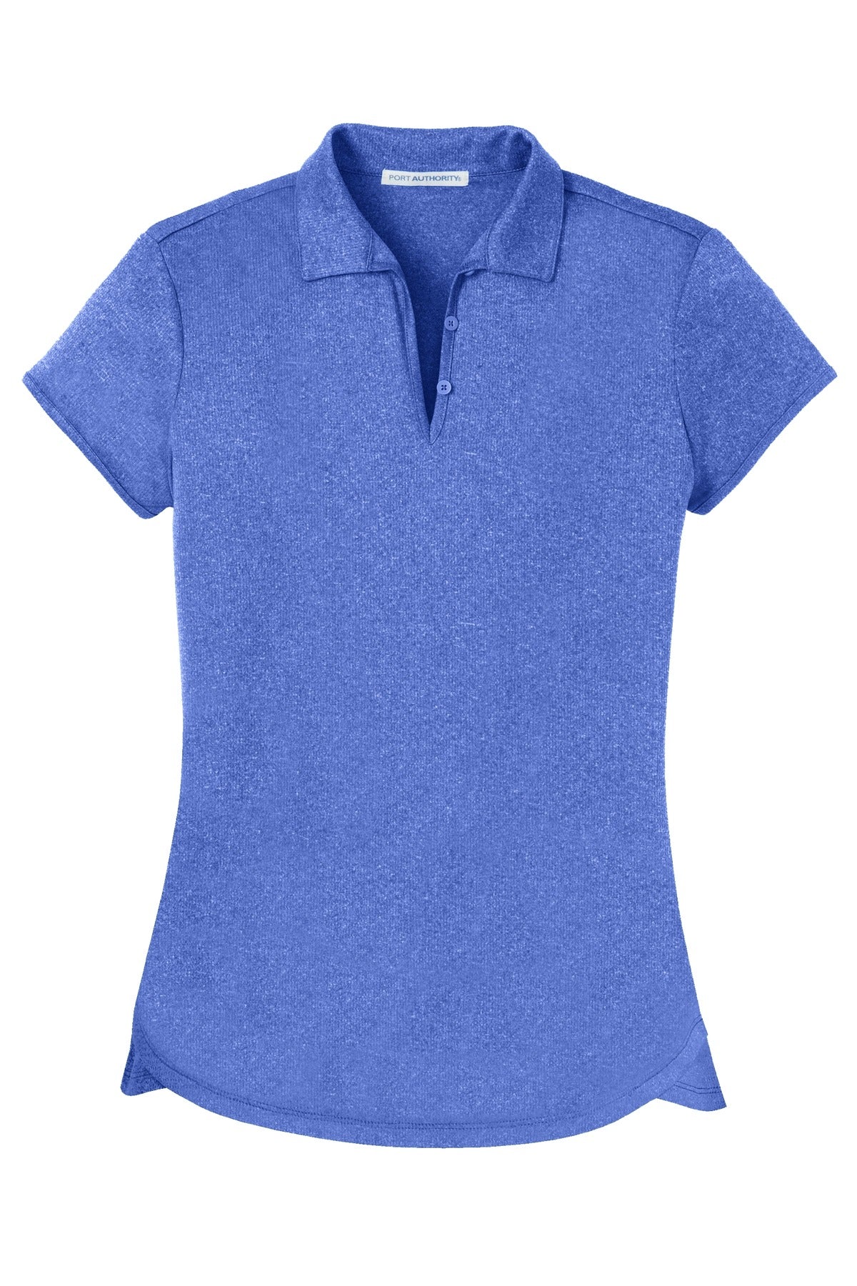 Port Authority Women's Trace Heather Polo - True Royal Heather