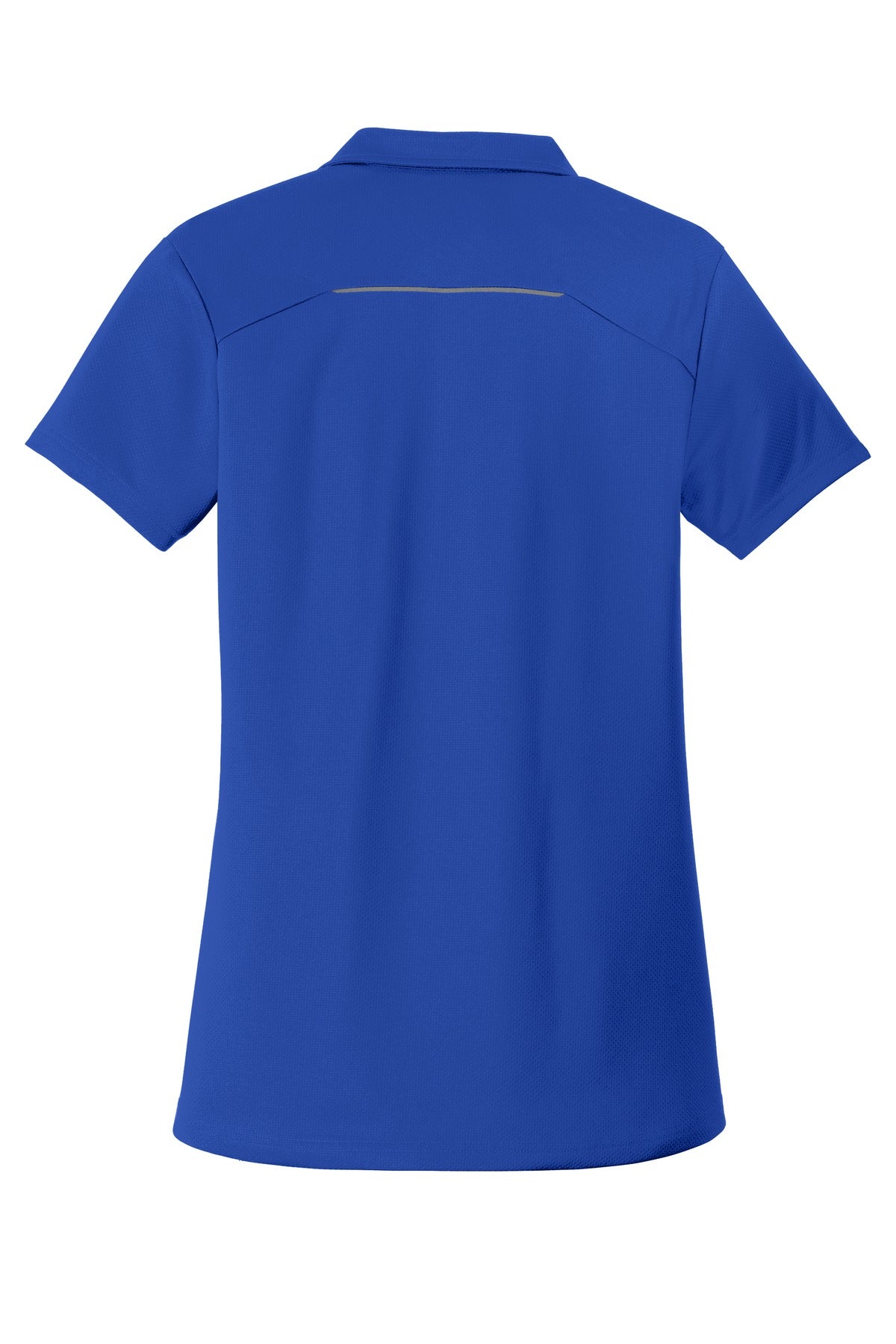 Port Authority Women's Pinpoint Mesh Zip Polo - True Royal
