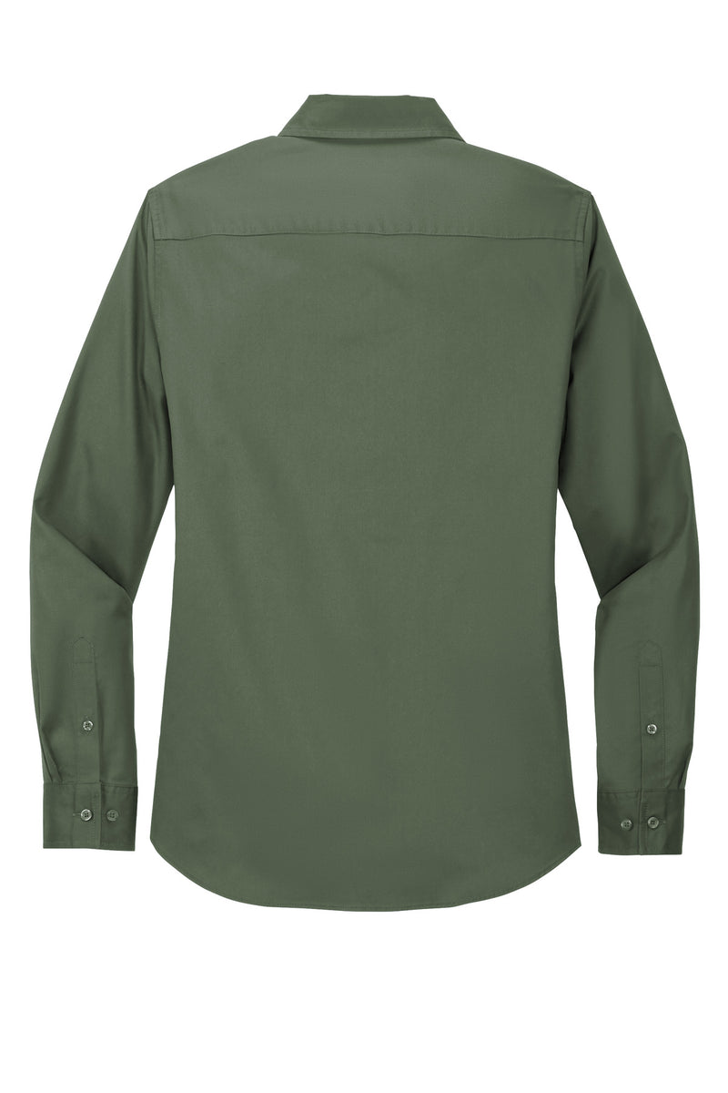 Port Authority Women's Long Sleeve Easy Care Shirt - Clover Green