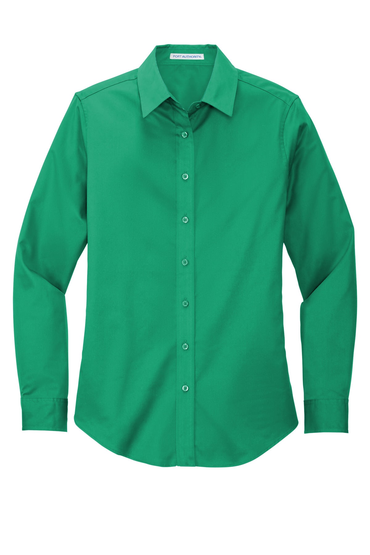 Port Authority Women's Long Sleeve Easy Care Shirt - Court Green