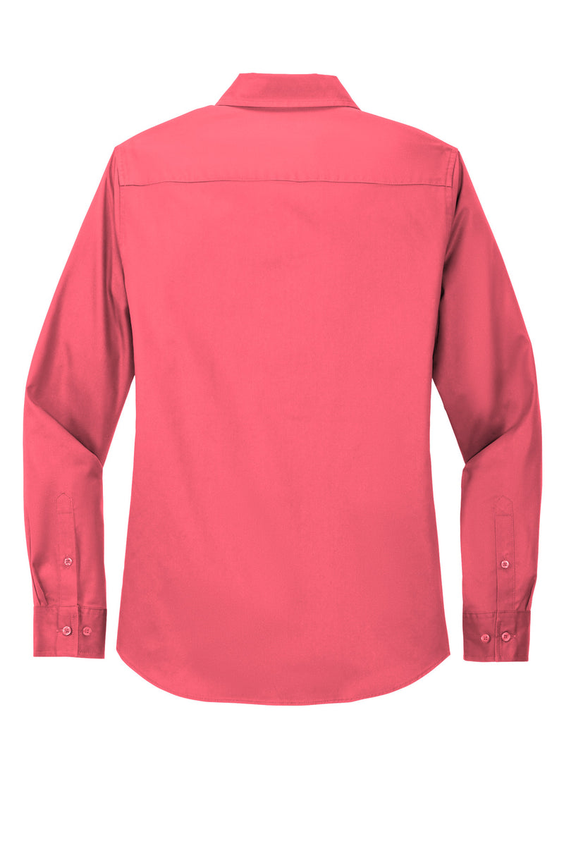 Port Authority Women's Long Sleeve Easy Care Shirt - Hibiscus
