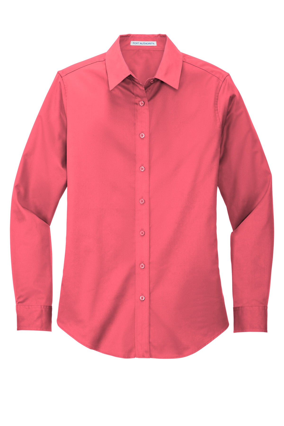 Port Authority Women's Long Sleeve Easy Care Shirt - Hibiscus