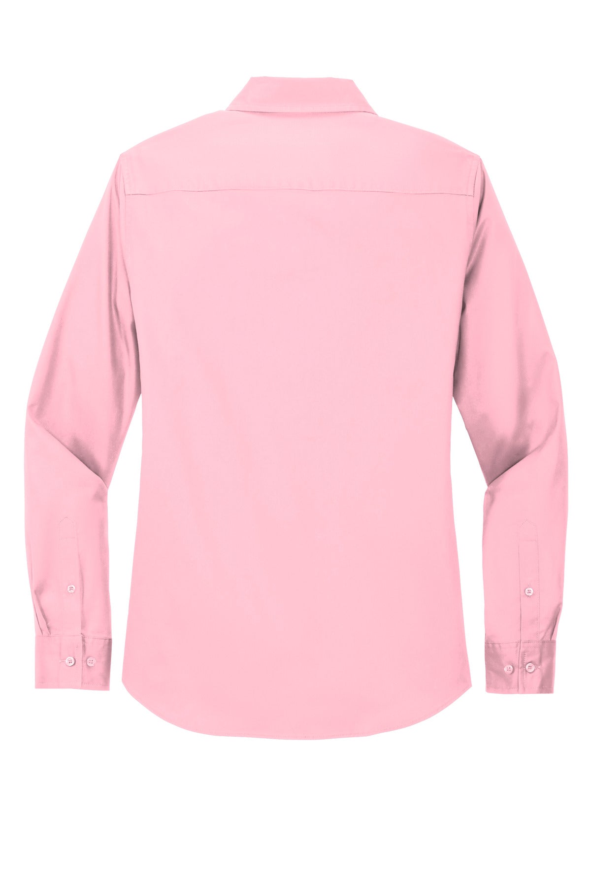 Port Authority Women's Long Sleeve Easy Care Shirt - Light Pink