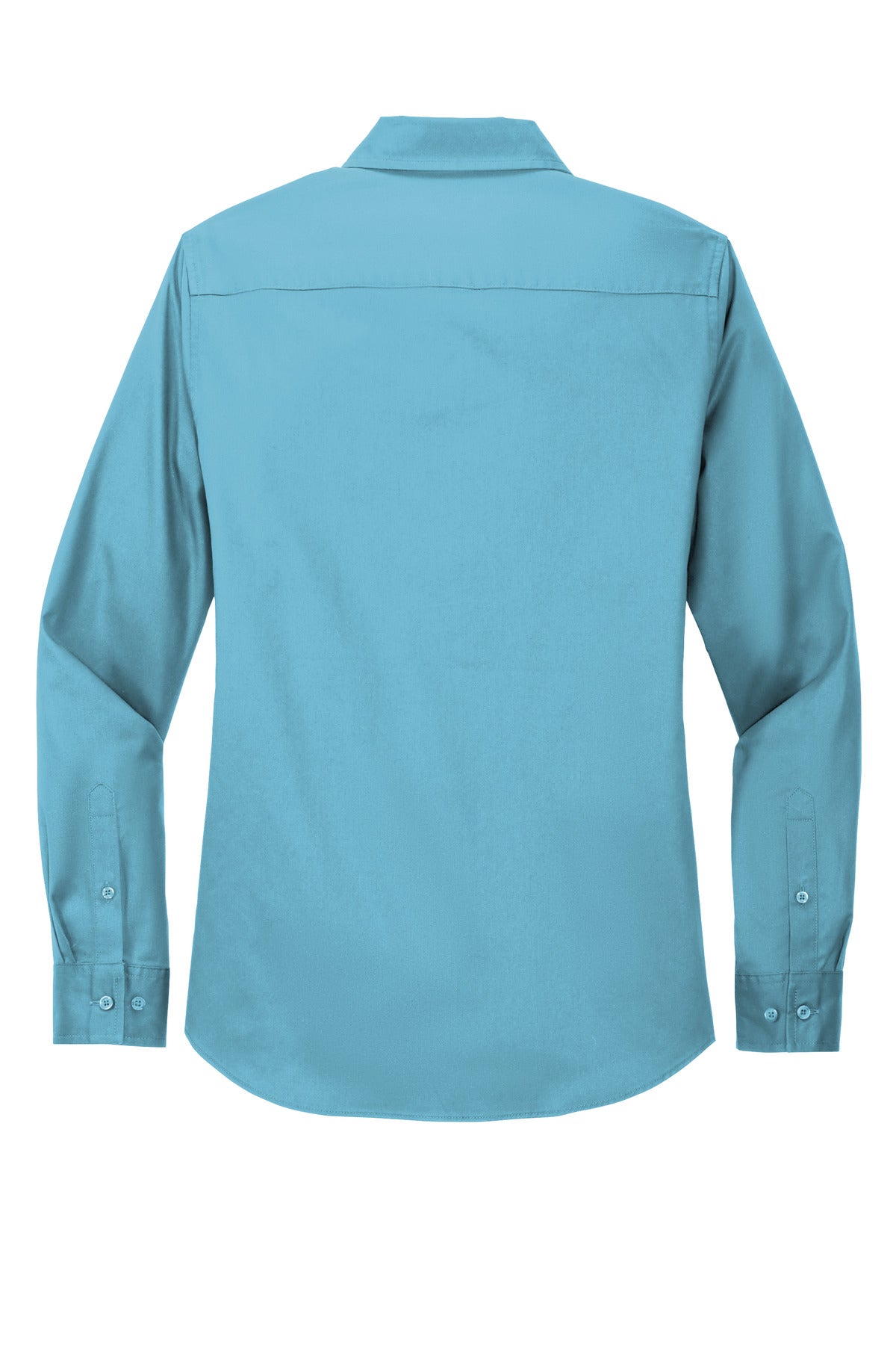 Port Authority Women's Long Sleeve Easy Care Shirt - Maui Blue