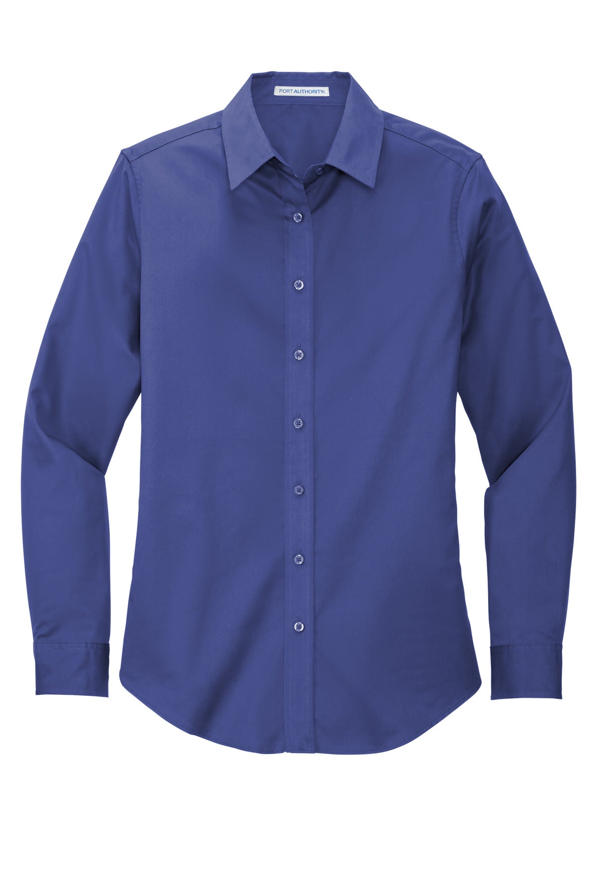 Port Authority Women's Long Sleeve Easy Care Shirt - Mediterranean Blue
