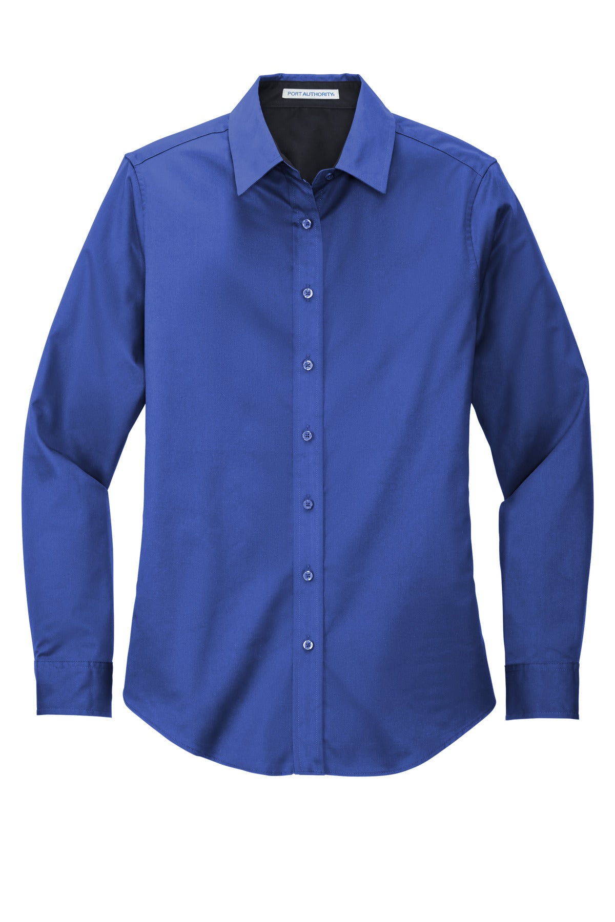 Port Authority Women's Long Sleeve Easy Care Shirt - Royal/ Classic Navy