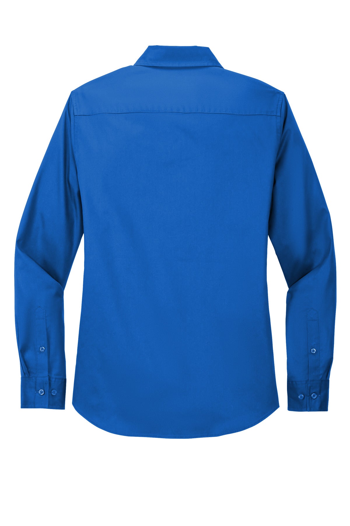 Port Authority Women's Long Sleeve Easy Care Shirt - Strong Blue