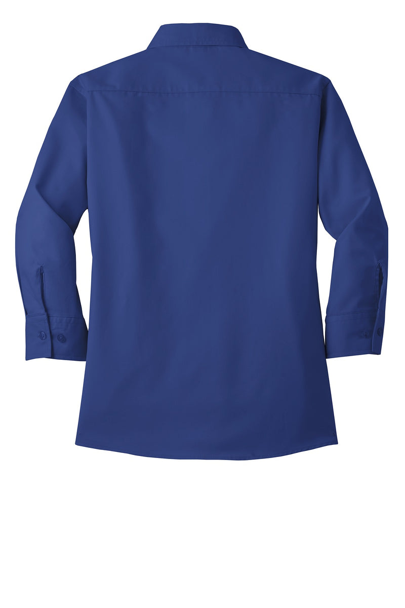 Port Authority Women's 3/4-Sleeve Easy Care Shirt - Mediterranean Blue