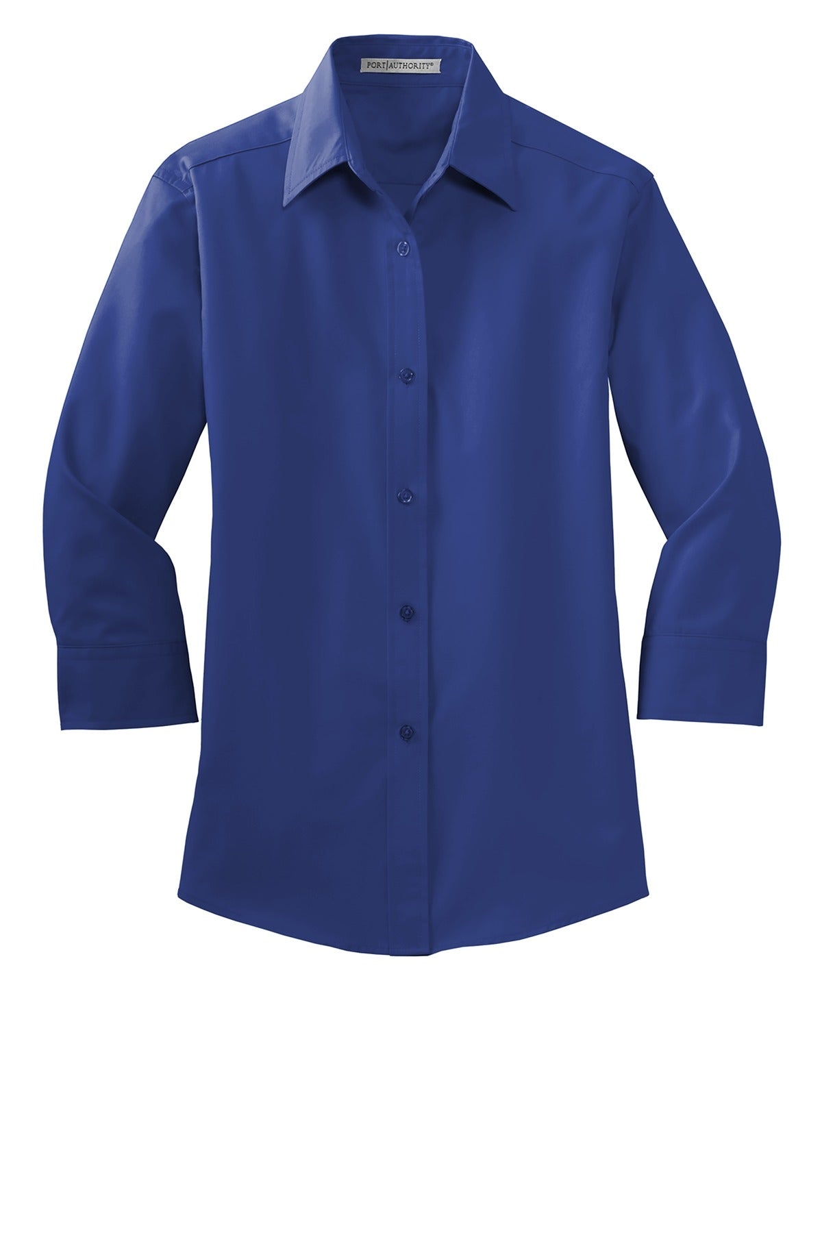 Port Authority Women's 3/4-Sleeve Easy Care Shirt - Mediterranean Blue