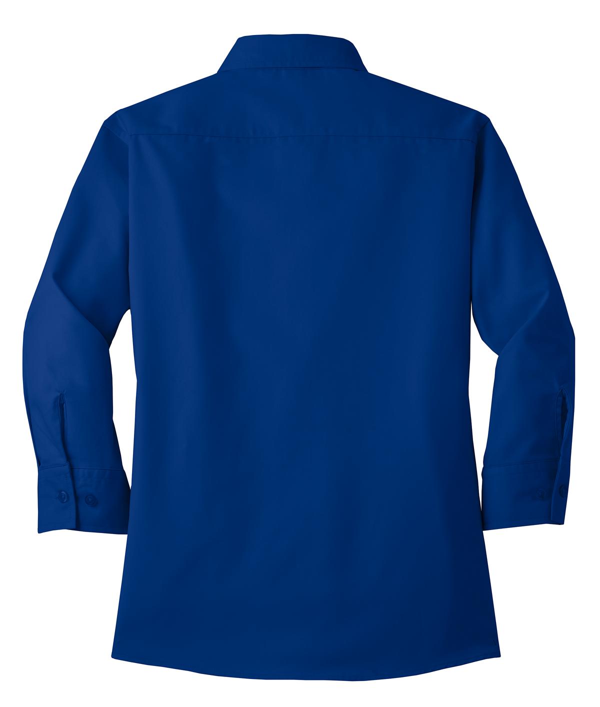 Port Authority Women's 3/4-Sleeve Easy Care Shirt - Royal
