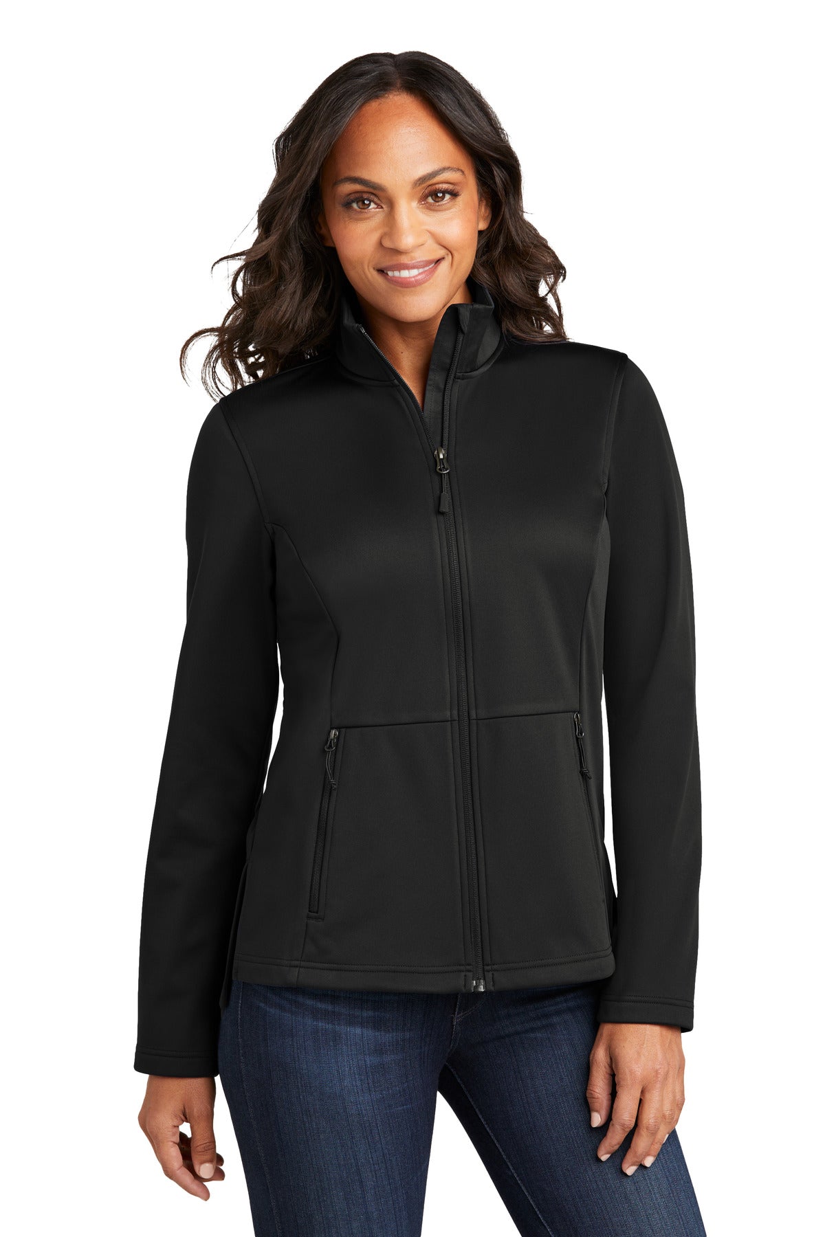 Port Authority Women's Flexshell Jacket - Deep Black