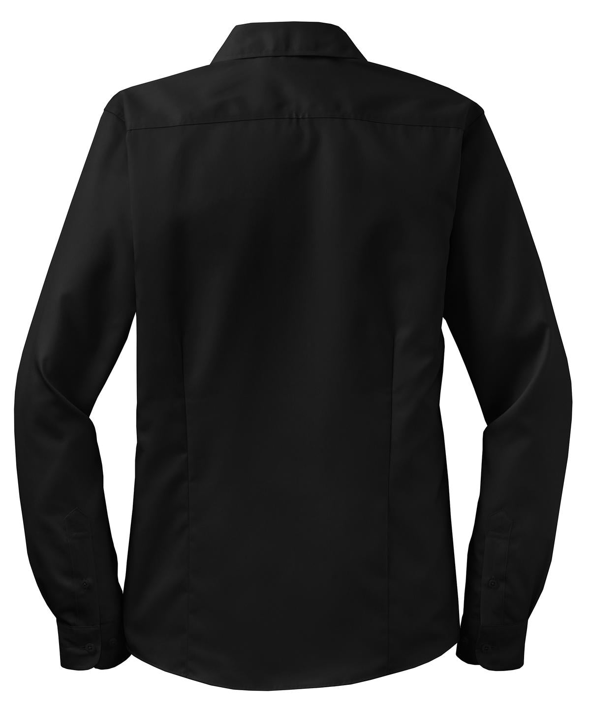 Port Authority Ladies Non-Iron Twill Shirt - Black