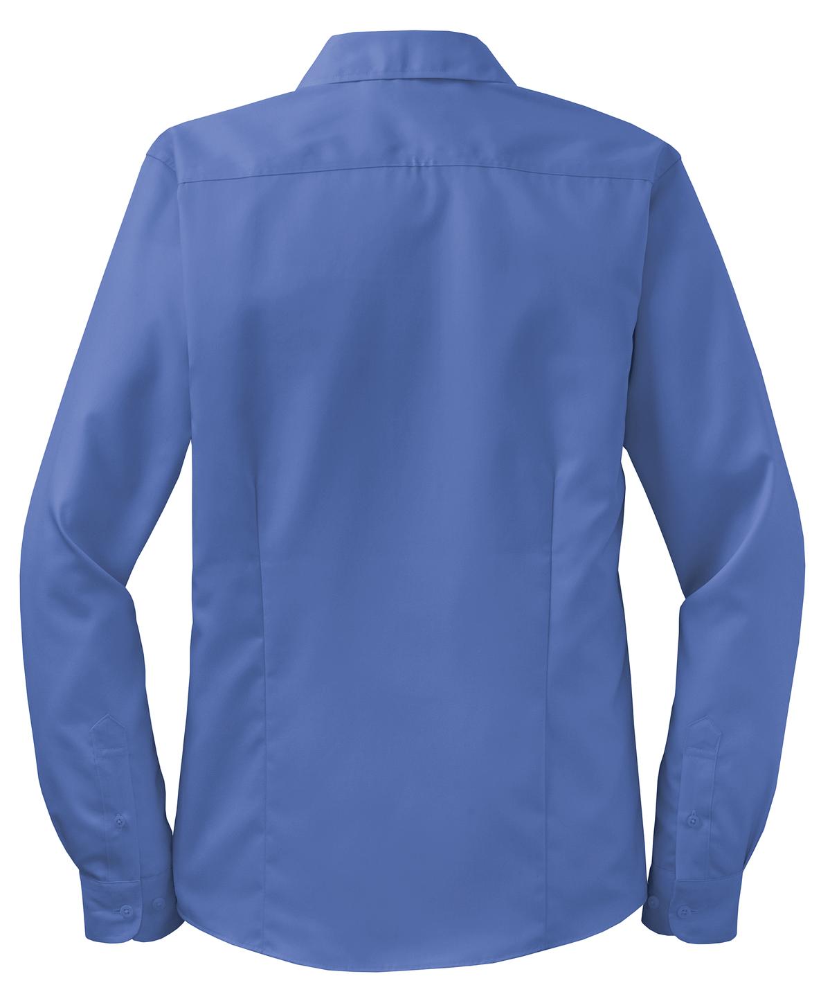Port Authority Ladies Non-Iron Twill Shirt - Ultramarine Blue