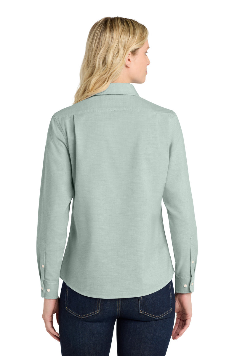 Port Authority Women's SuperPro Oxford Shirt - Green