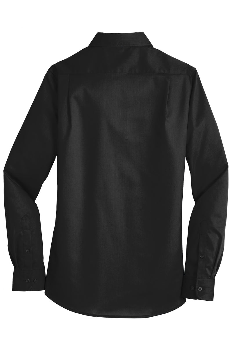 Port Authority Women's SuperPro Twill Shirt - Black