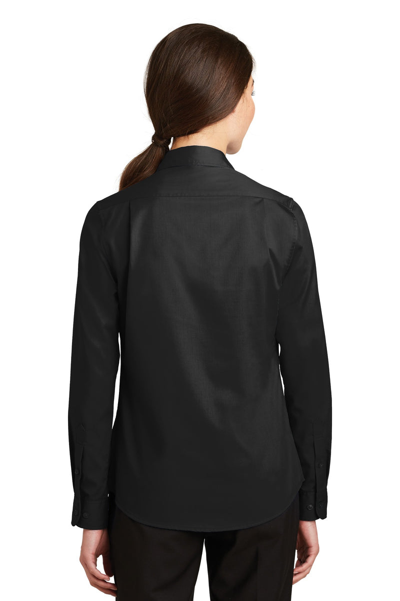 Port Authority Women's SuperPro Twill Shirt - Black
