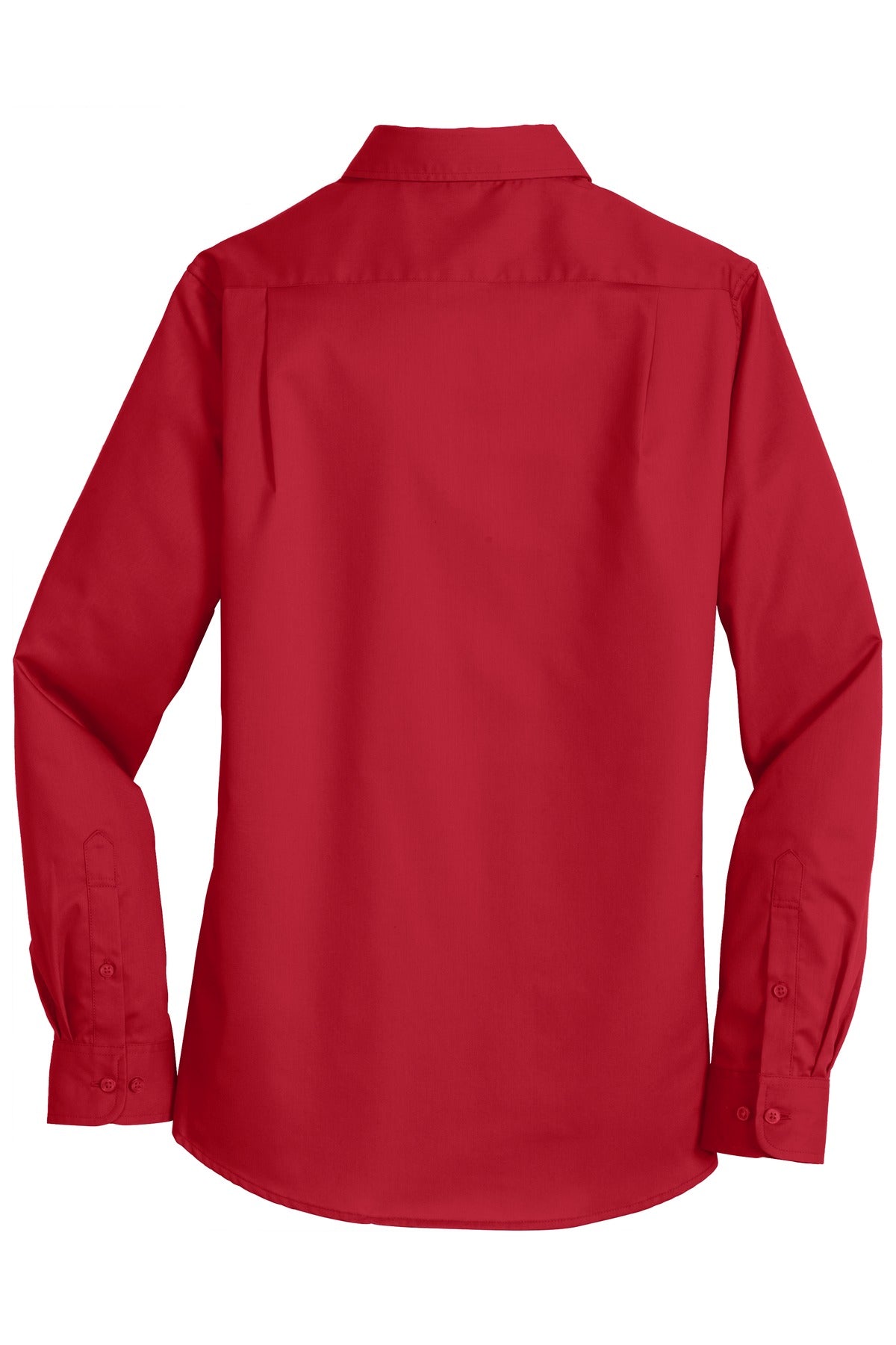 Port Authority Women's SuperPro Twill Shirt - Rich Red