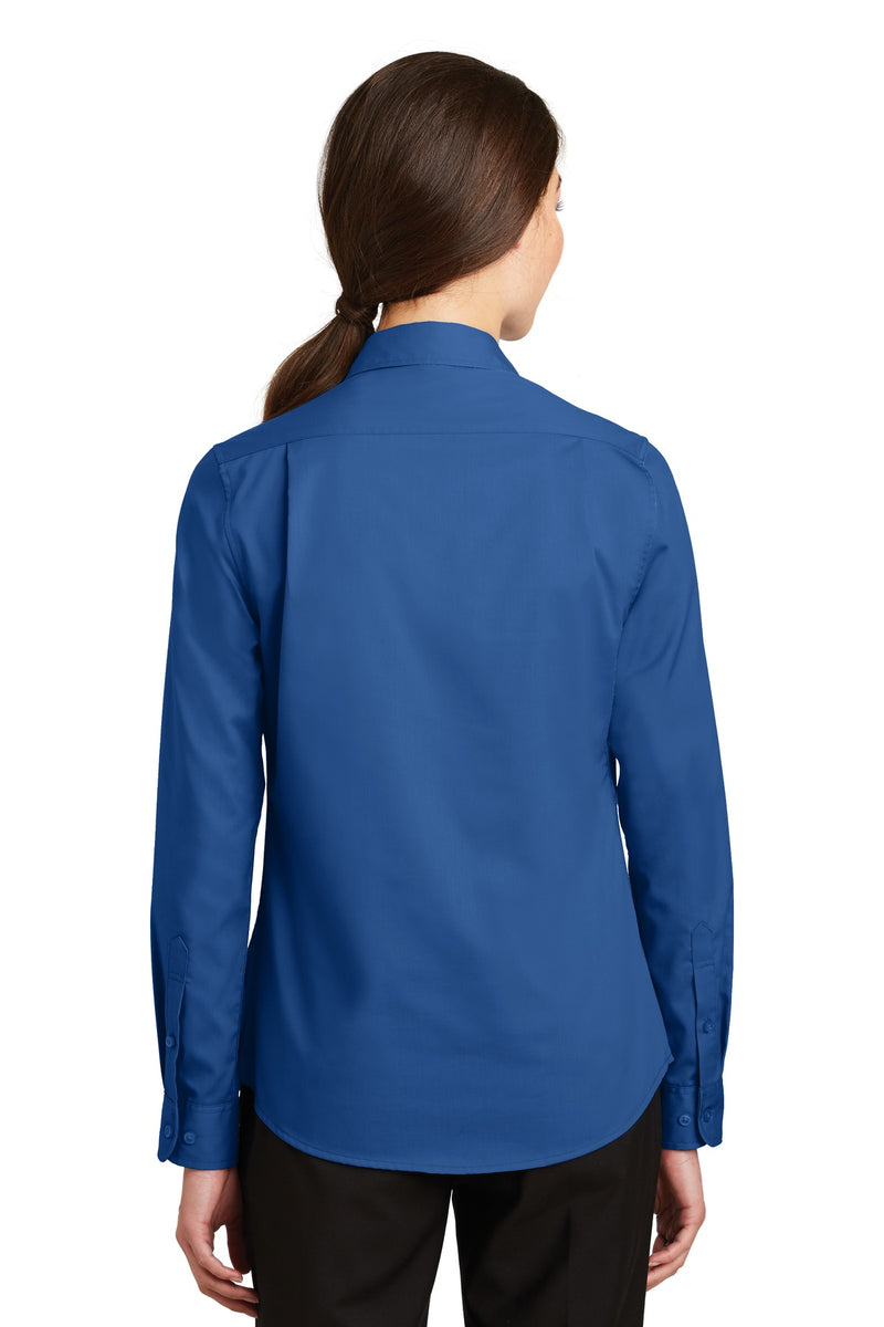 Port Authority Women's SuperPro Twill Shirt - True Blue
