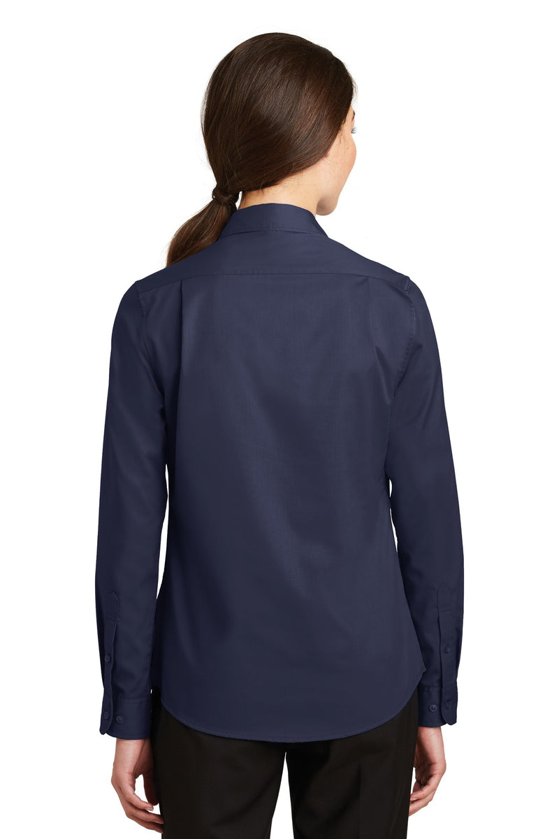 Port Authority Women's SuperPro Twill Shirt - True Navy