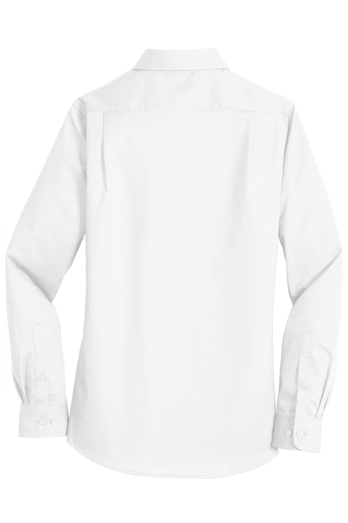 Port Authority Women's SuperPro Twill Shirt - White