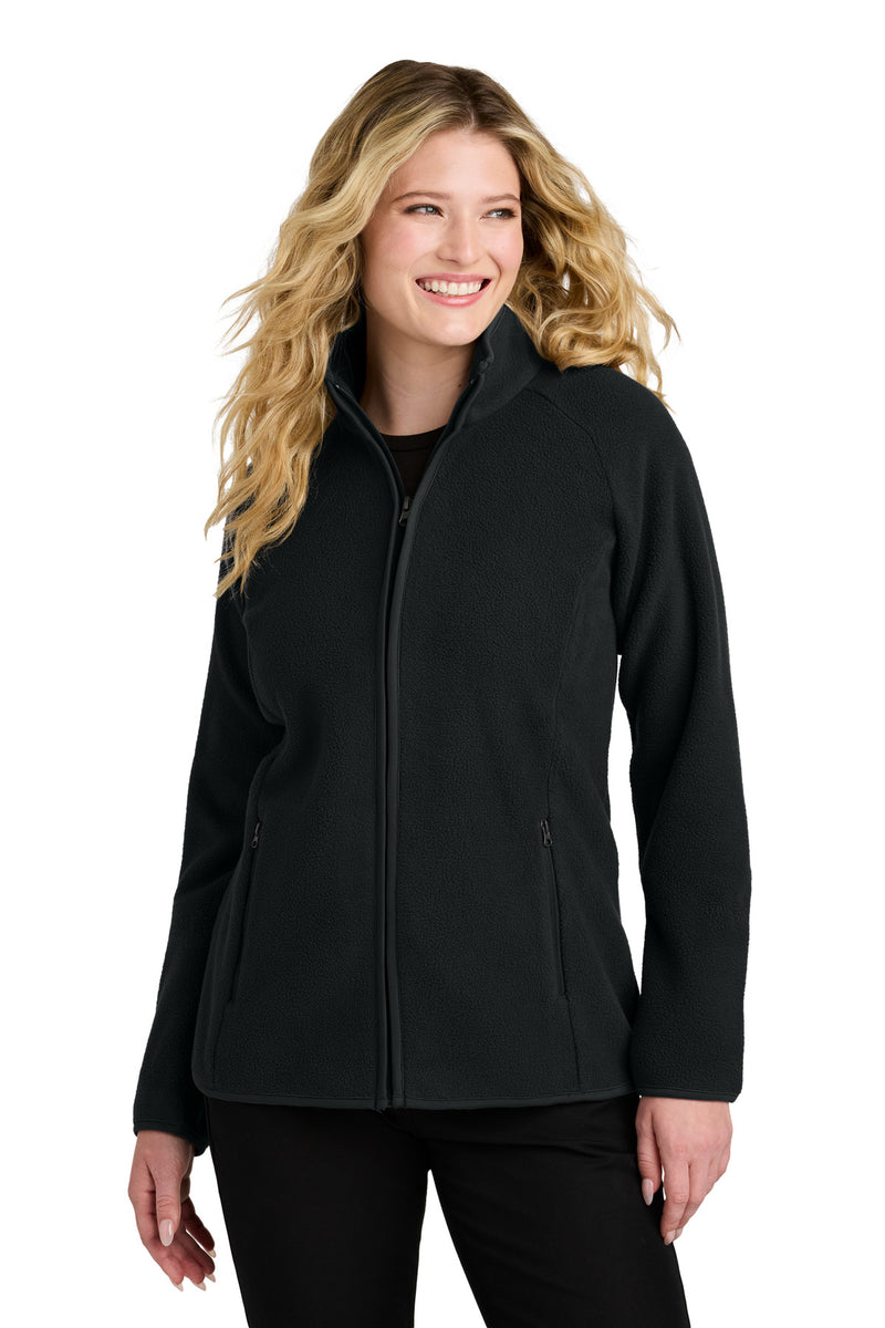 Port Authority Women's C-FREE Raglan Fleece - Deep Black