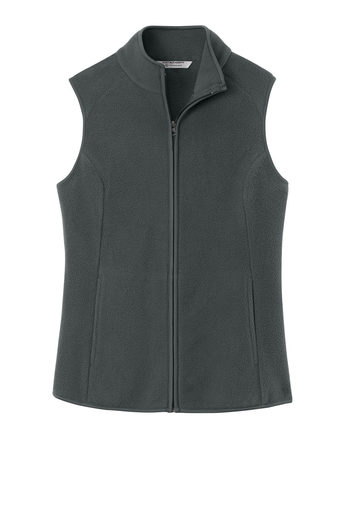 Port Authority Women's C-FREE Fleece Vest - Grey Steel
