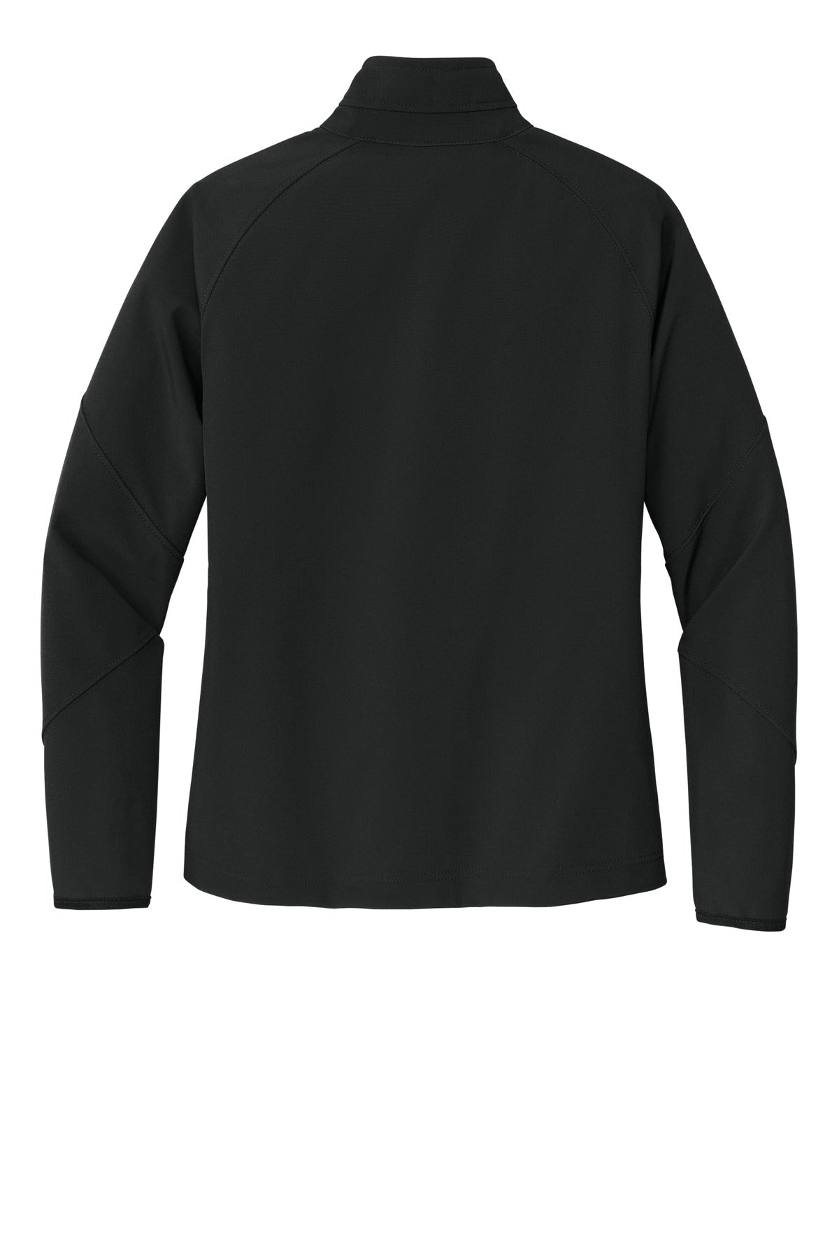 Port Authority Women's Textured Soft Shell Jacket - Black