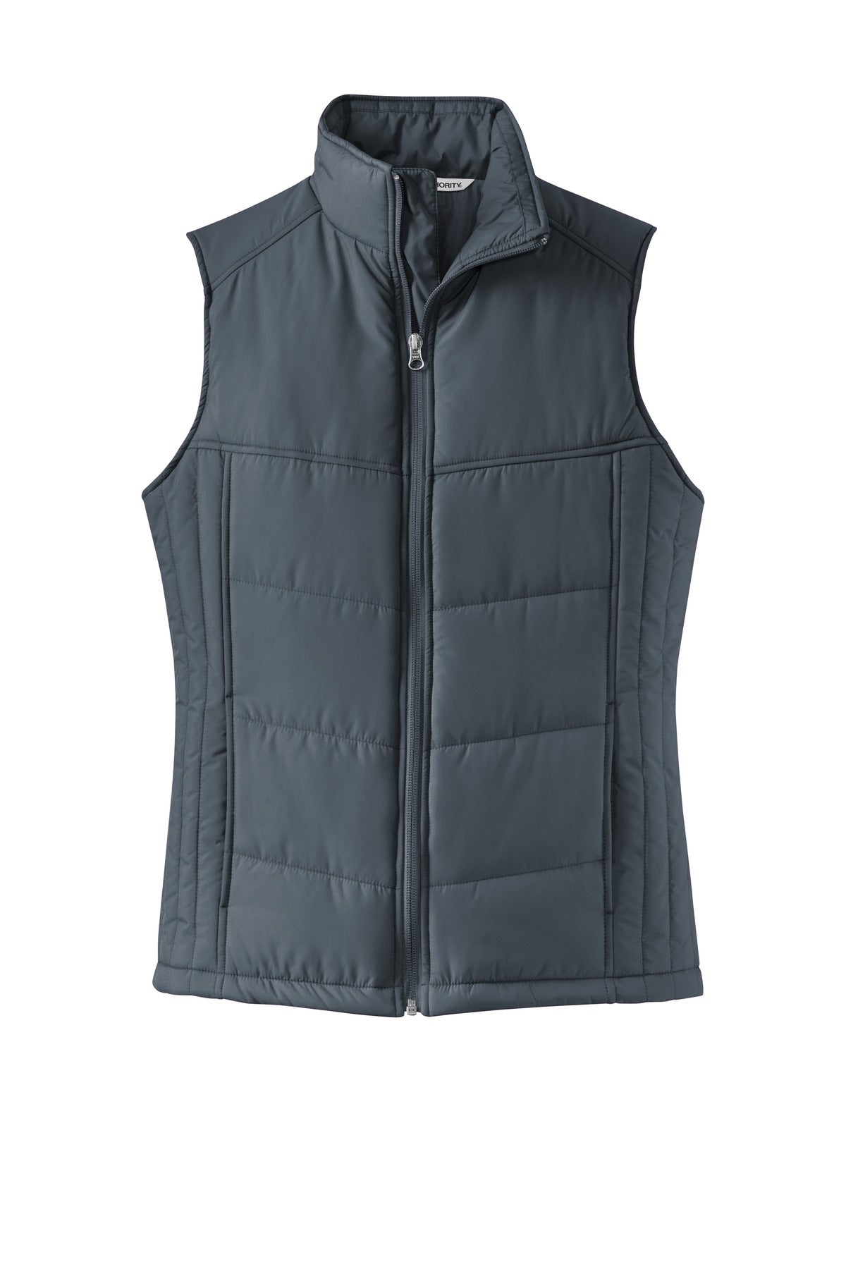 Port Authority Women's Puffy Vest - Dark Slate/ Black