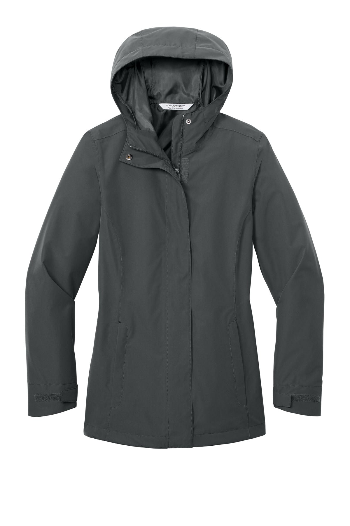Port Authority Women's C-FREE Rain Jacket - Grey Steel