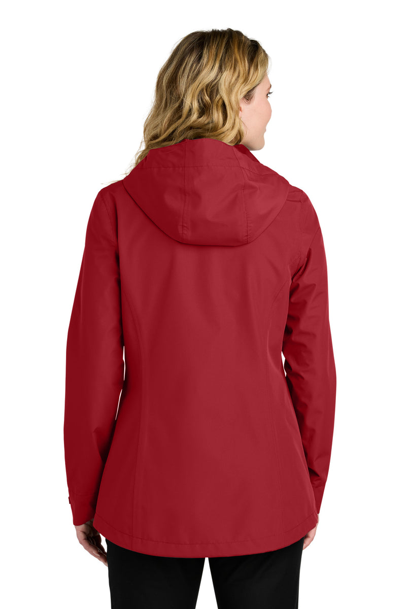 Port Authority Women's C-FREE Rain Jacket - Rich Red