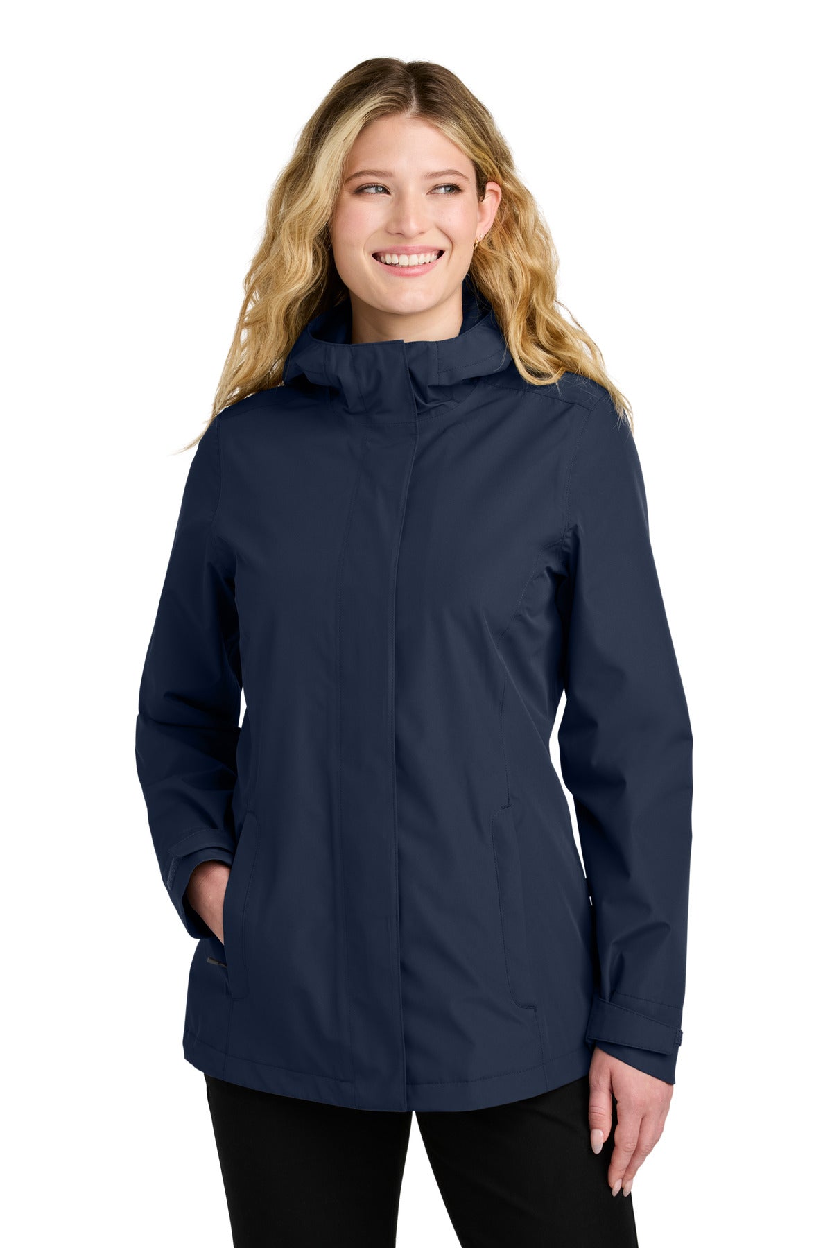 Port Authority Women's C-FREE Rain Jacket - True Navy