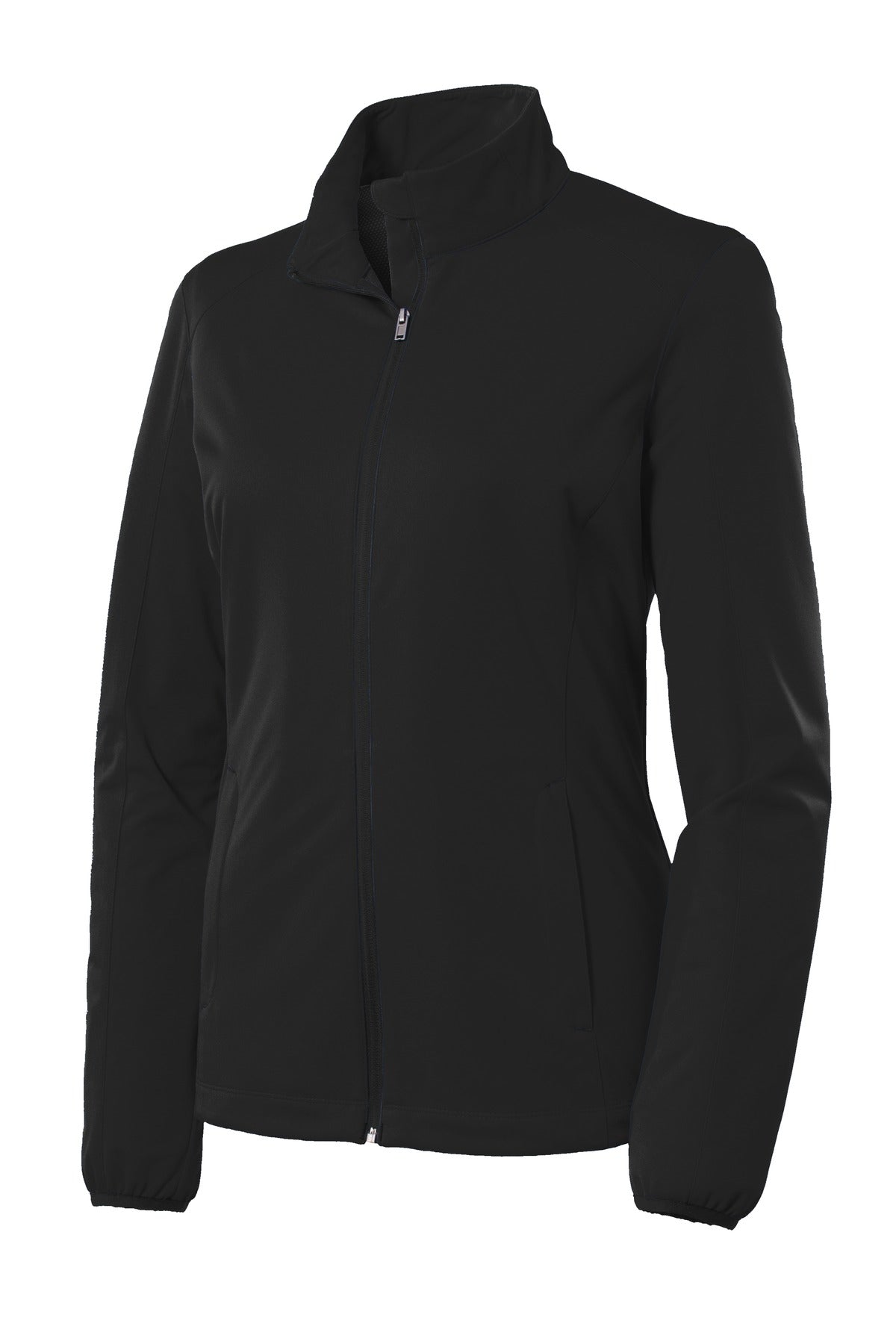 Port Authority Women's Active Soft Shell Jacket - Deep Black