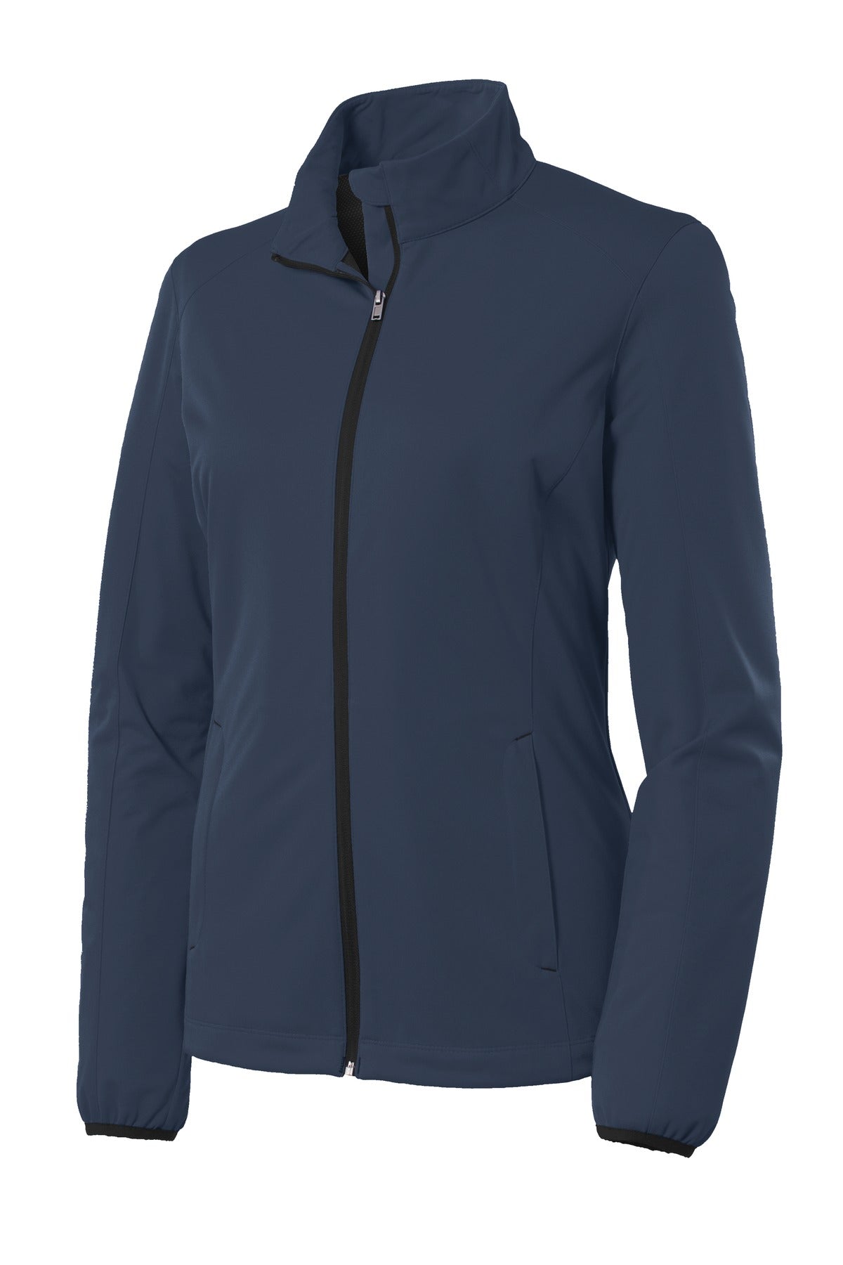 Port Authority Women's Active Soft Shell Jacket - Dress Blue Navy