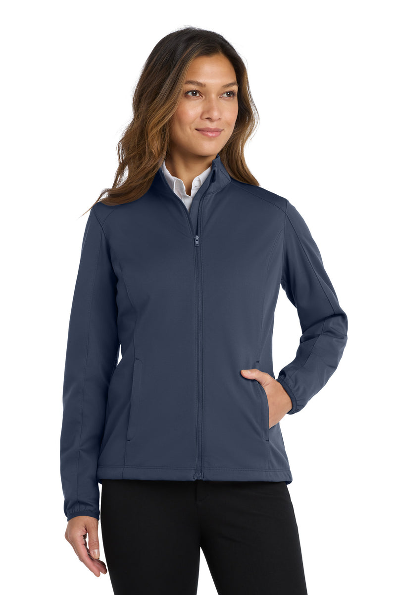 Port Authority Women's Active Soft Shell Jacket - Dress Blue Navy
