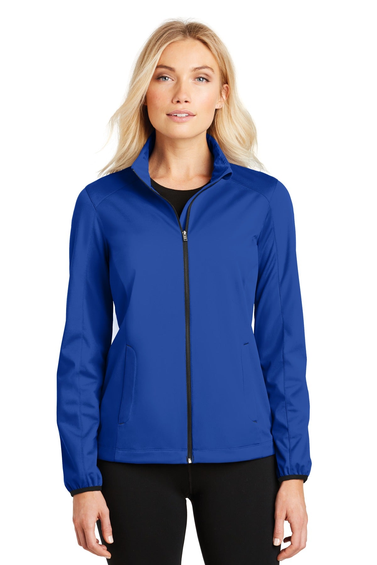 Port Authority Women's Active Soft Shell Jacket - True Royal