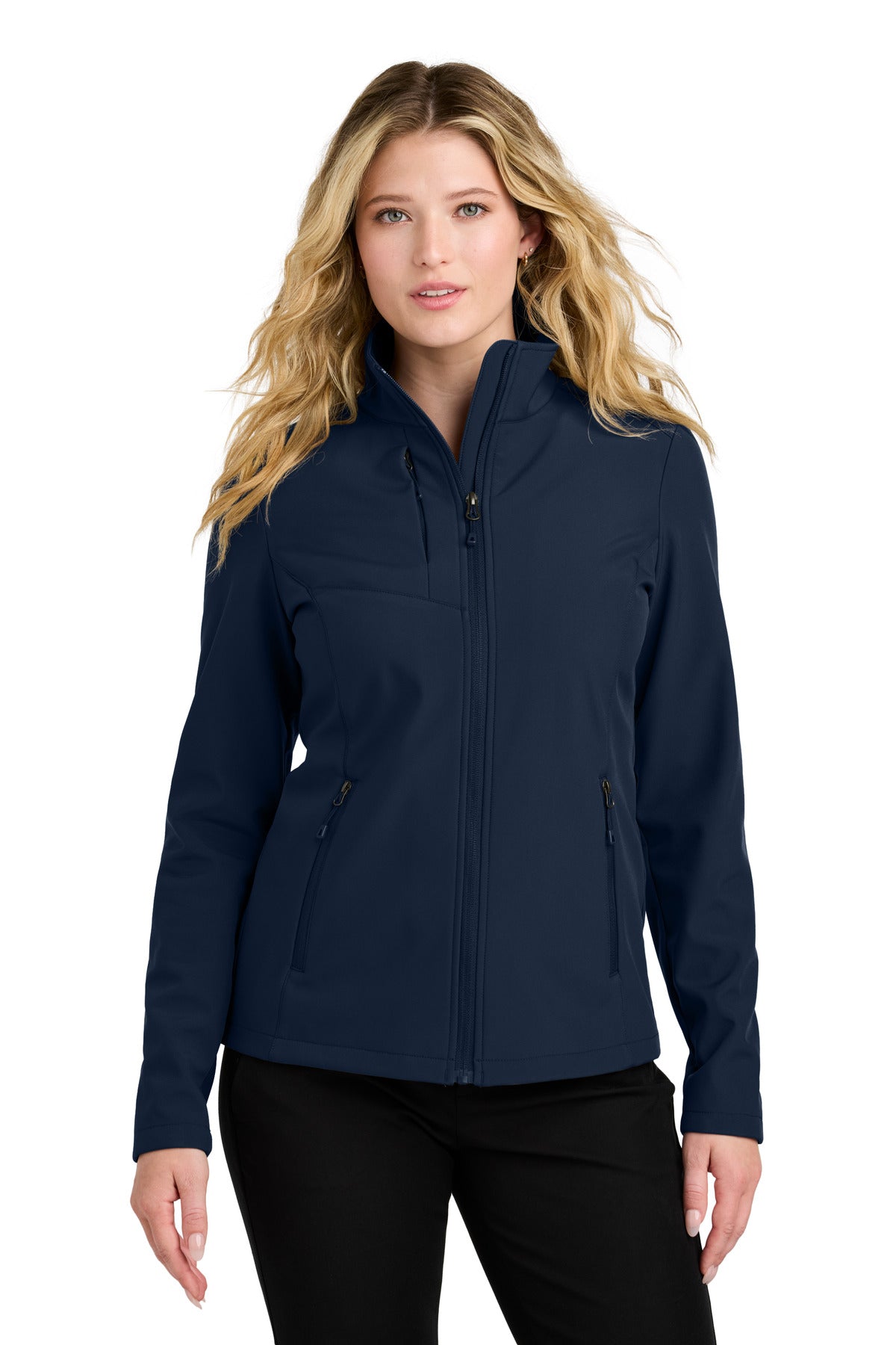 Port Authority Women's C-FREE Core Soft Shell - True Navy